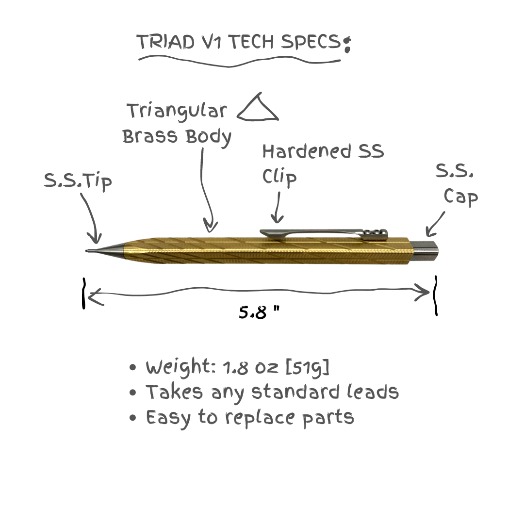 Triad Mechanical Pencil V1