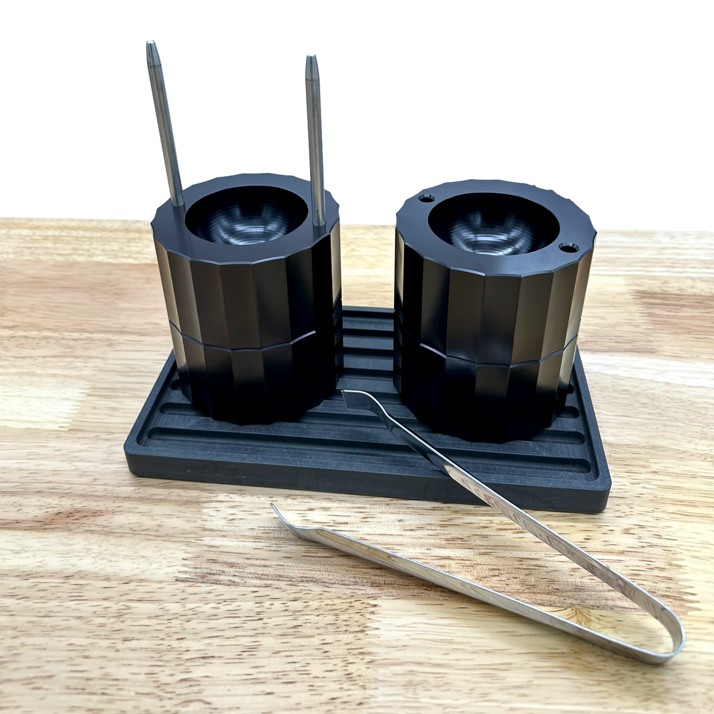 Scratch & Dent DFM Parthenon 2.4" Ice Ball Press MADE IN USA from Aluminum to Make Perfect Spheres…