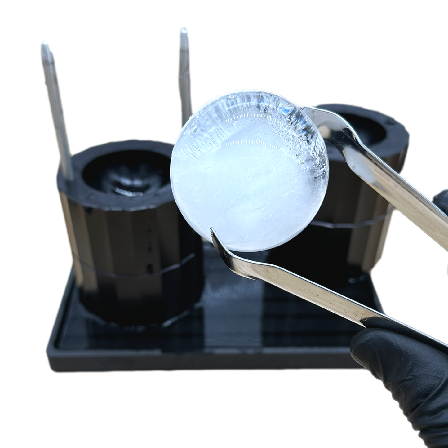 Scratch & Dent DFM Parthenon 2.4" Ice Ball Press MADE IN USA from Aluminum to Make Perfect Spheres…