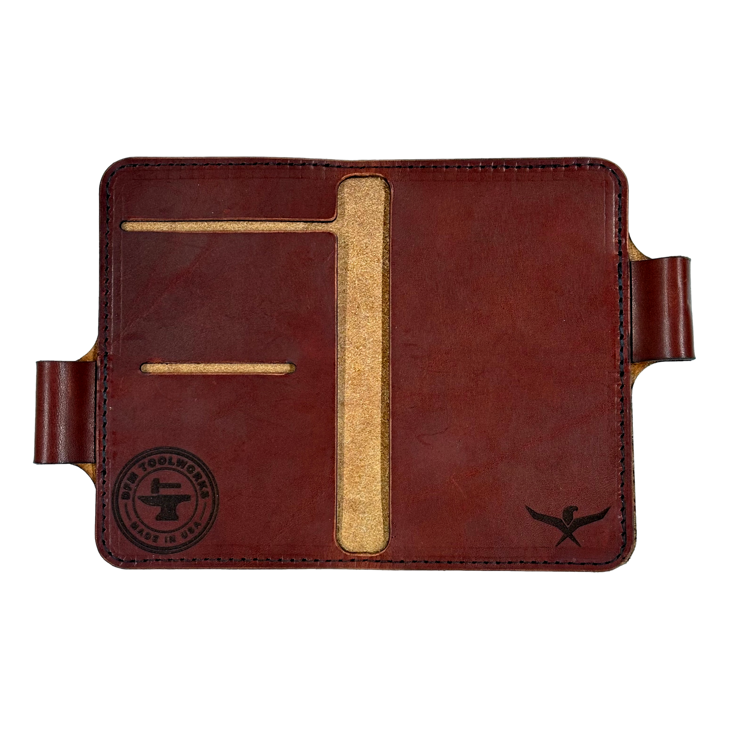 Leather Notebook Cover 3.5in x 5in Compatible with Field Notes and A6 Size SHIPS END OF MAY