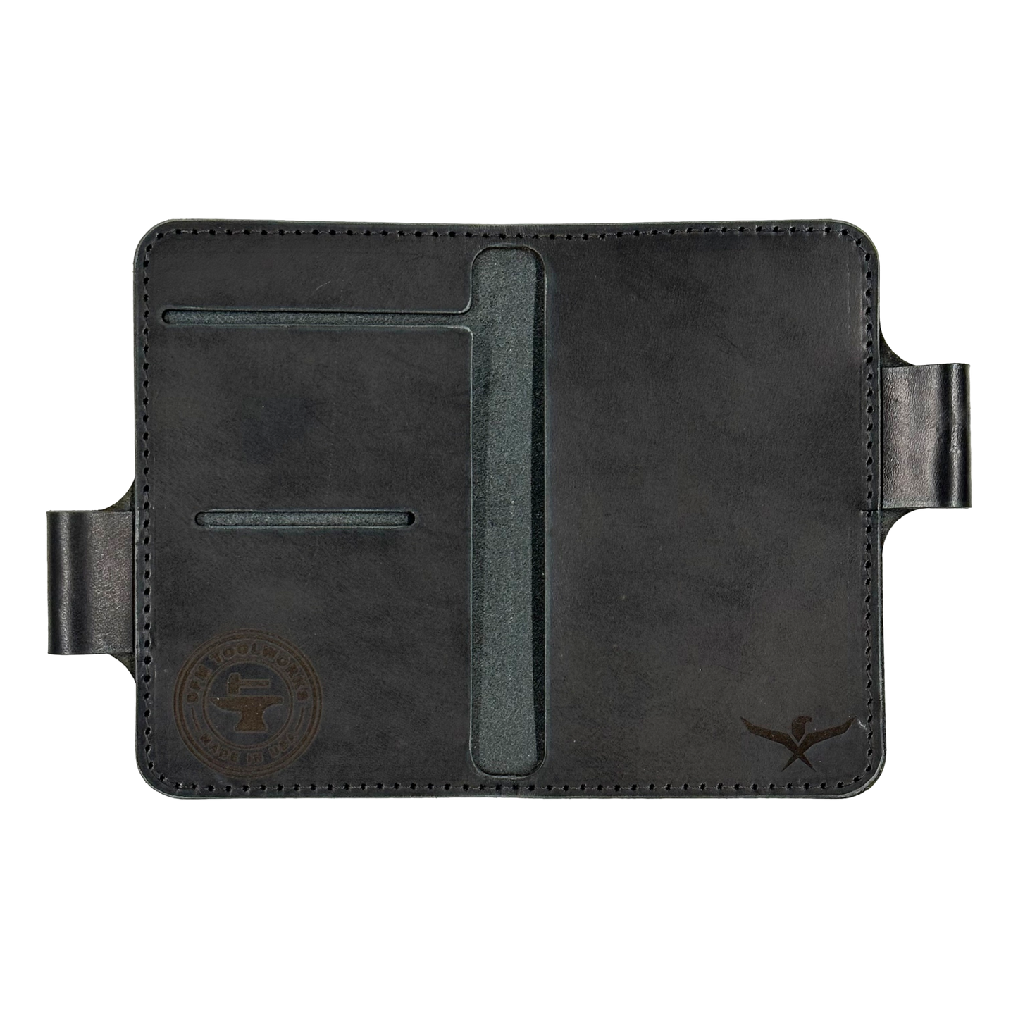 Leather Notebook Cover 3.5in x 5.5in Compatible with Field Notes SHIPS END OF MAY