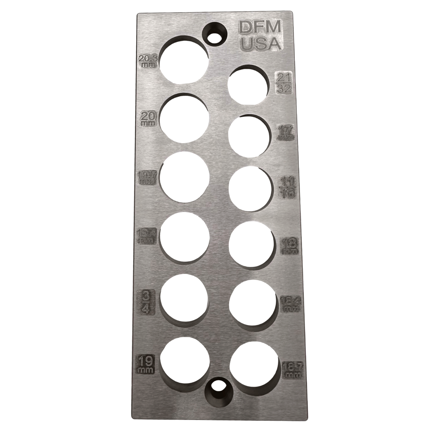 A2 Steel Dowel Plate