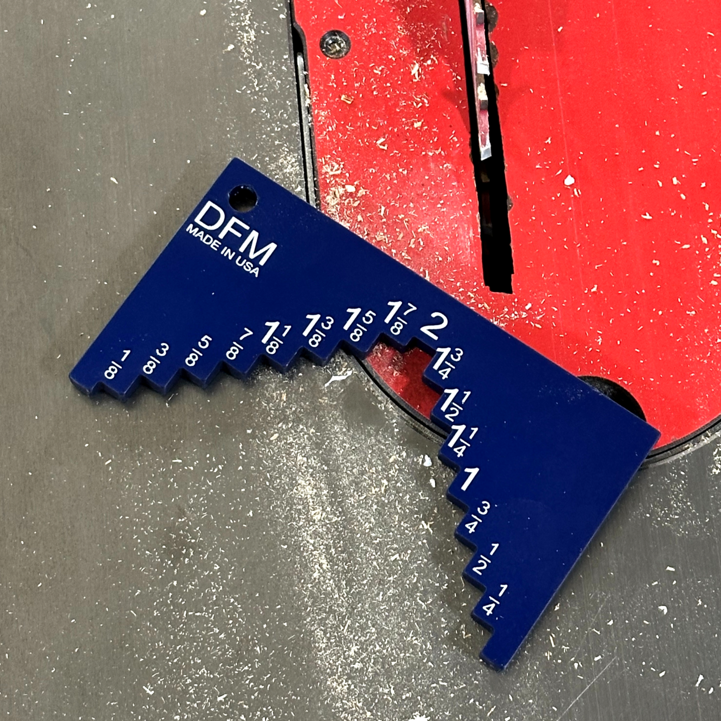 Saw Height Gauge with Custom Text Option
