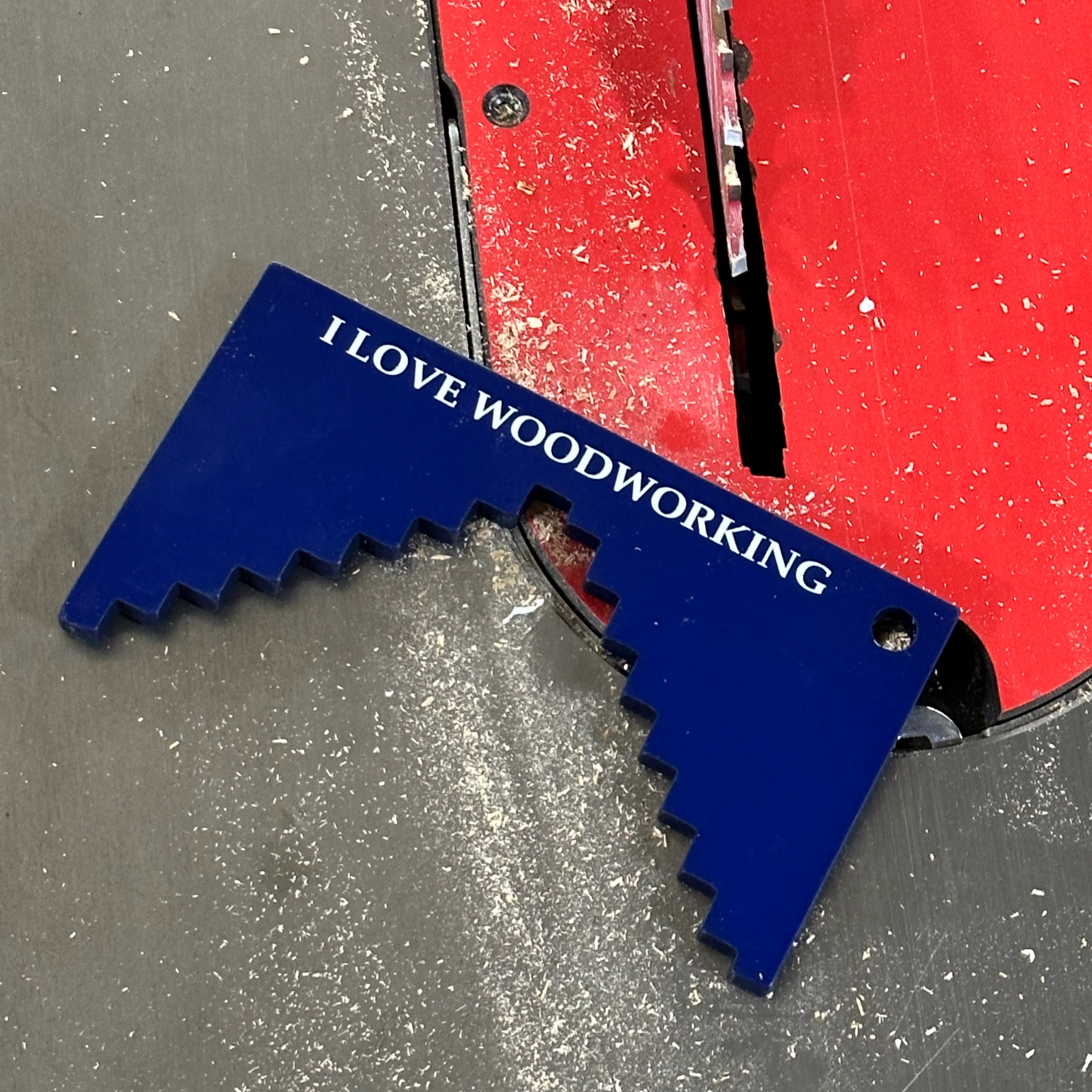 Saw Height Gauge with Custom Text Option
