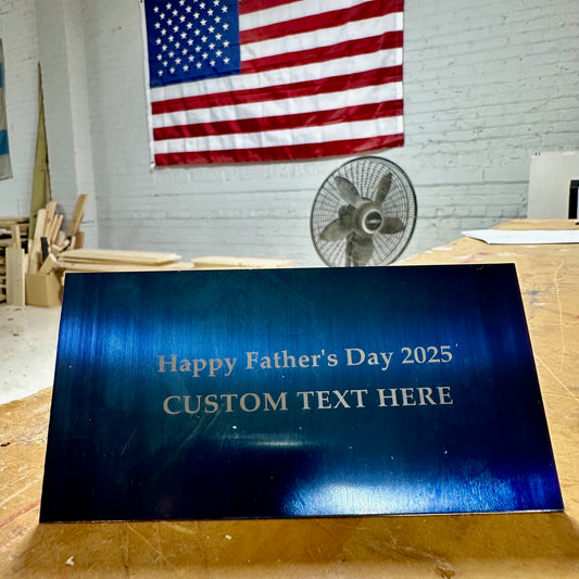 Father's Day Card (Scraper) with Custom Text Option