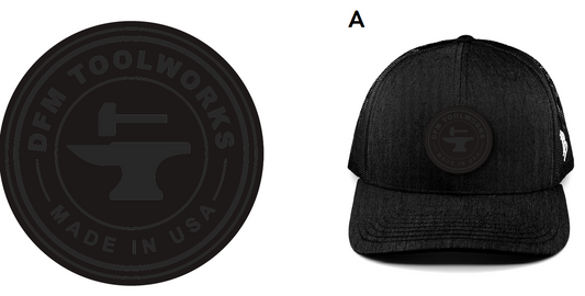 Preorder Black on Black DFM Trucker Hat