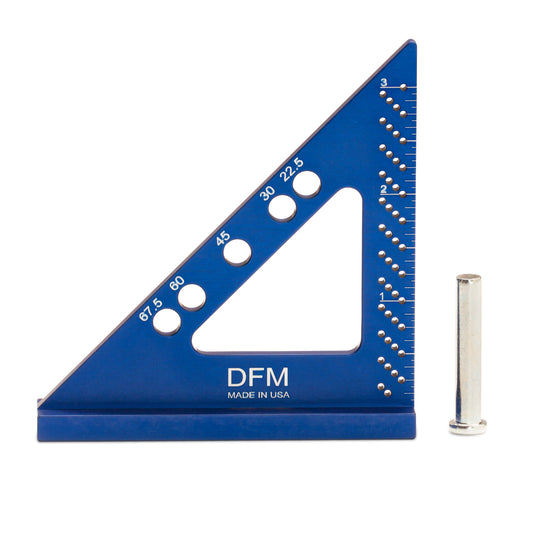 DFM Tool Works Cabinet Scraper Burnisher Tool - Made in USA - with Hard Maple Handle and Super Hard High Speed Steel Rod