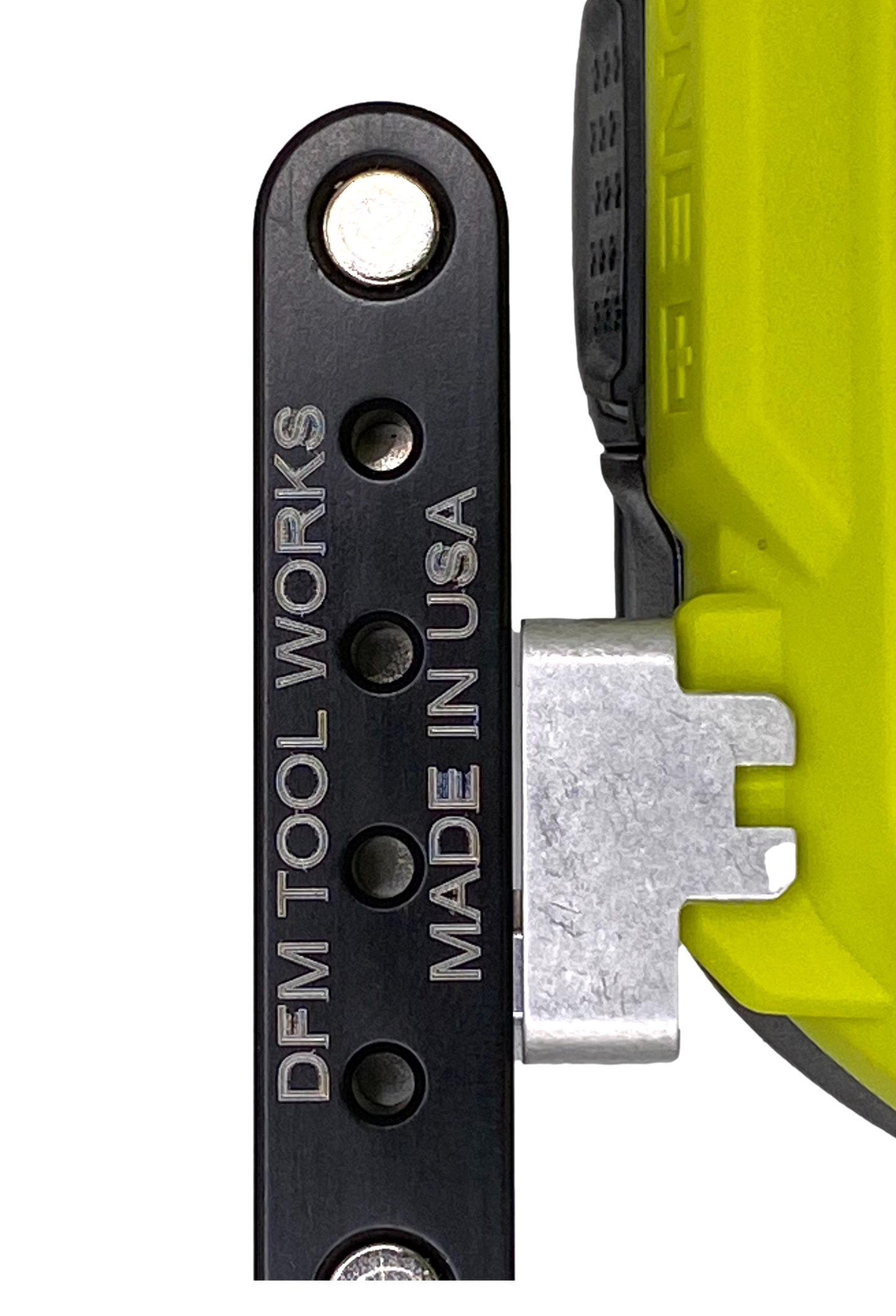 Black Anodized Aluminum Magnetic Bit Holder