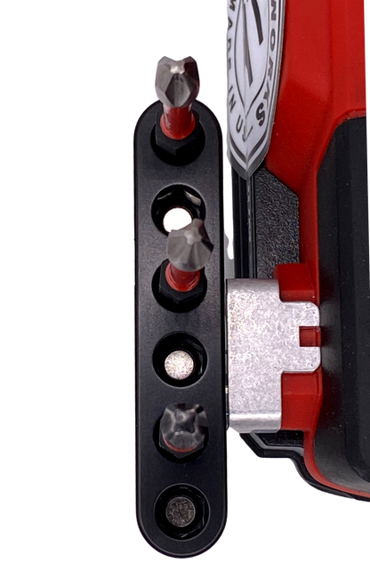 Black Anodized Aluminum Magnetic Bit Holder