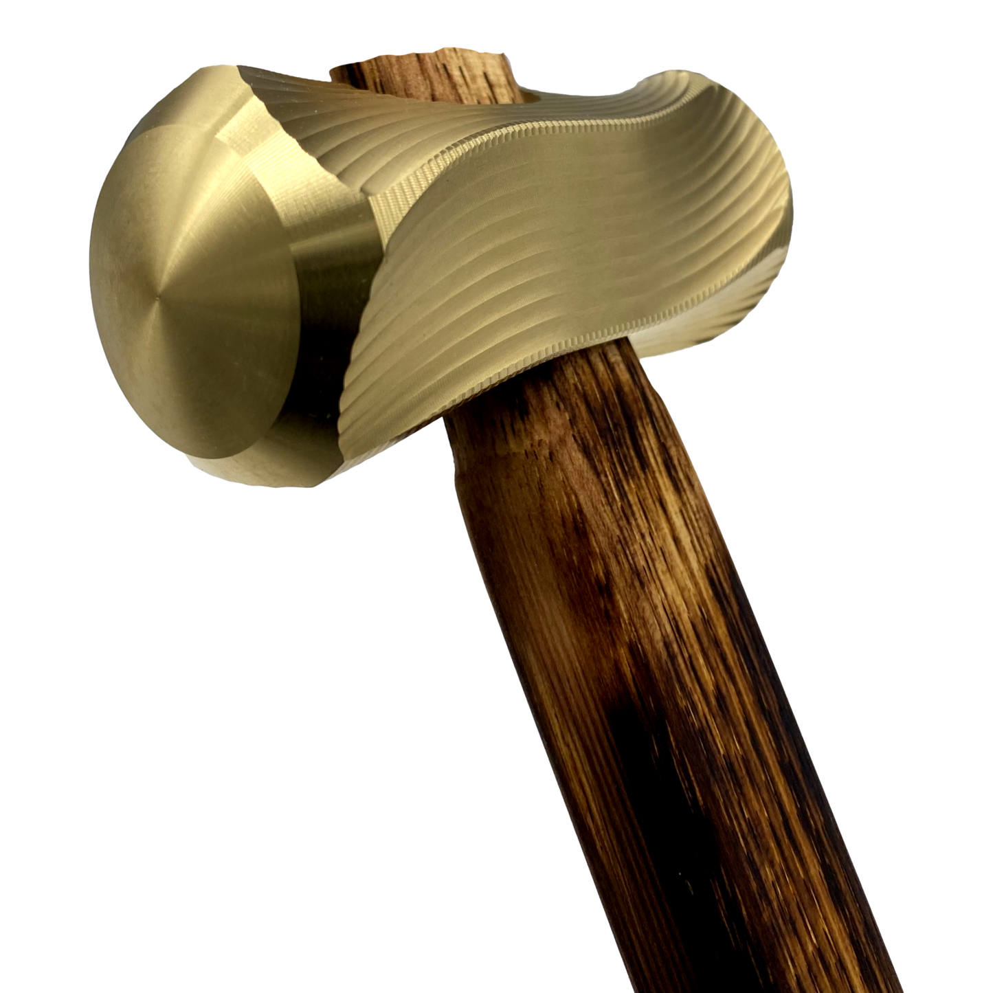 Twisted Pentagon Brass Hammers with or without Handles