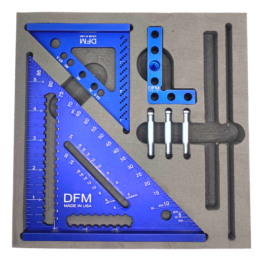 Scratch & Dent Combo - All Three (3) Squares in Blue